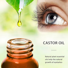 Load image into Gallery viewer, Castor Oil Eyelash Serum Thickening & Lengthening Natural Curling Lash Essence for Short Sparse Lashes Gentle Care for Nighttime Brow & Lash Growth Serum