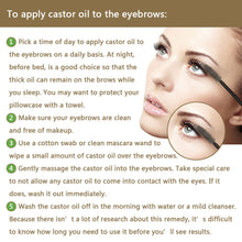 Load image into Gallery viewer, Castor Oil Eyelash Serum Thickening & Lengthening Natural Curling Lash Essence for Short Sparse Lashes Gentle Care for Nighttime Brow & Lash Growth Serum