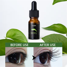 Load image into Gallery viewer, Castor Oil Eyelash Serum Thickening & Lengthening Natural Curling Lash Essence for Short Sparse Lashes Gentle Care for Nighttime Brow & Lash Growth Serum