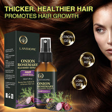 Load image into Gallery viewer, Onion Rosemary Black Rice Hair Spray Scalp Essence for Root Strengthening Anti-Breakage Hair Care Spray No Rinse Daily Use for Hair Fall Concern