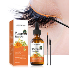 Load image into Gallery viewer, Pumpkin Seed Hair Oil 60ml Nourishing Oil for Hair & Eyelashes Lightweight Anti-Breakage for Damaged Hair and Thin Lashes