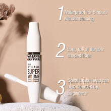 Load image into Gallery viewer, White Mascara Primer Volumizing Curling Hold Waterproof Smudge-Proof for Stage Makeup Artistic Look Photoshoot Alternative makeup lover