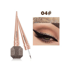 Load image into Gallery viewer, Pearlescent Glitter Powder Eyeliner Liquid Pen Waterproof Sweat Proof Not Easy To Smudge Not Caking Creative Eyeliner