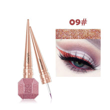 Load image into Gallery viewer, Pearlescent Glitter Powder Eyeliner Liquid Pen Waterproof Sweat Proof Not Easy To Smudge Not Caking Creative Eyeliner
