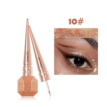 Load image into Gallery viewer, Pearlescent Glitter Powder Eyeliner Liquid Pen Waterproof Sweat Proof Not Easy To Smudge Not Caking Creative Eyeliner