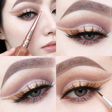 Load image into Gallery viewer, Pearlescent Glitter Powder Eyeliner Liquid Pen Waterproof Sweat Proof Not Easy To Smudge Not Caking Creative Eyeliner
