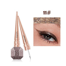 Load image into Gallery viewer, Pearlescent Glitter Powder Eyeliner Liquid Pen Waterproof Sweat Proof Not Easy To Smudge Not Caking Creative Eyeliner