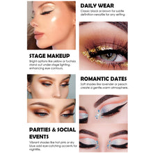 Load image into Gallery viewer, Pearlescent Glitter Powder Eyeliner Liquid Pen Waterproof Sweat Proof Not Easy To Smudge Not Caking Creative Eyeliner