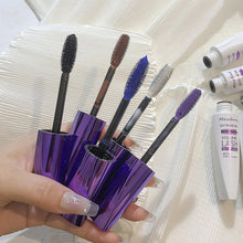 Load image into Gallery viewer, Colored Mascara Volumizing Curling Waterproof Rainbow Eye Makeup Purple Blue Black White Long Lasting Non Flaking Lash Builder