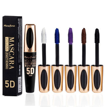 Load image into Gallery viewer, Colored Mascara Volumizing Curling Waterproof Rainbow Eye Makeup Purple Blue Black White Long Lasting Non Flaking Lash Builder