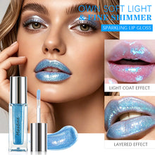 Load image into Gallery viewer, High-Shine Mirror Lip Gloss Wet Look Hydrating Plump Lip Gloss with Fine Shimmer Non-Sticky Sparkle Gloss for Spring Summer Makeup