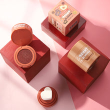 Load image into Gallery viewer, Velvet Heart Cushion Liquid Blush Natural Nude Stamp Blush Buildable Sheer to Medium Soft Matte Finish for Quick Makeup Look