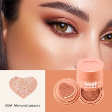 Load image into Gallery viewer, Velvet Heart Cushion Liquid Blush Natural Nude Stamp Blush Buildable Sheer to Medium Soft Matte Finish for Quick Makeup Look
