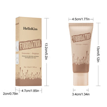 Load image into Gallery viewer, Pore Covering Foundation Oil Control Long-Wear Natural Finish Liquid Makeup for Oily Skin, Lightweight Concealer Base for Daily Use