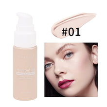 Load image into Gallery viewer, 12 Shades Liquid Foundation Waterproof Long-Lasting High Coverage Concealer Smudge-Proof Face Makeup for Daily & Wedding Wear