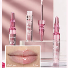 Load image into Gallery viewer, Color Changing Lip Gloss Temperature Reactive Rose Petal Jelly Tint Plumping Oil Tint Moisturizing Shiny Finish Long Lasting Lip Makeup