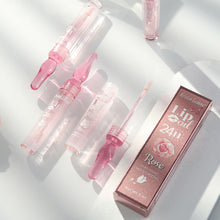 Load image into Gallery viewer, Color Changing Lip Gloss Temperature Reactive Rose Petal Jelly Tint Plumping Oil Tint Moisturizing Shiny Finish Long Lasting Lip Makeup