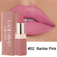 Load image into Gallery viewer, Matte Lipstick 6 Colors Optional Velvet Finish Long Lasting Waterproof Smudge Proof Nude Red Pink Brown Natural Day Night Makeup