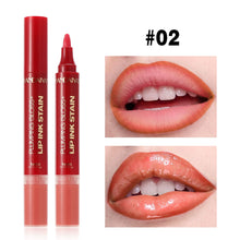 Load image into Gallery viewer, 2 in 1 Lip Gloss & Lipstick Set for Dark Lips High Pigment Creamy Shiny Lip Gloss Solid Lipstick Full Coverage Long Lasting