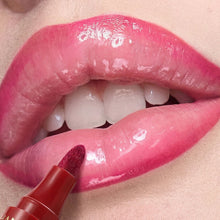 Load image into Gallery viewer, 2 in 1 Lip Gloss & Lipstick Set for Dark Lips High Pigment Creamy Shiny Lip Gloss Solid Lipstick Full Coverage Long Lasting