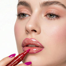 Load image into Gallery viewer, 2 in 1 Lip Gloss & Lipstick Set for Dark Lips High Pigment Creamy Shiny Lip Gloss Solid Lipstick Full Coverage Long Lasting