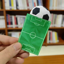 Load image into Gallery viewer, 3D Printed Soccer Ball Bookmark Football Shape Page Marker for Book Lovers Reading Accessory Sports Fan Gift Stationery