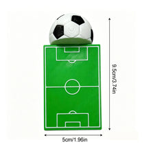 Load image into Gallery viewer, 3D Printed Soccer Ball Bookmark Football Shape Page Marker for Book Lovers Reading Accessory Sports Fan Gift Stationery