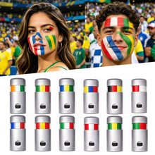 Load image into Gallery viewer, 3 Colors Football Game Face Body Paint Stick Oil Based Face Painting Crayons for Football Fan Festival Halloween Cosplay Makeup Tool