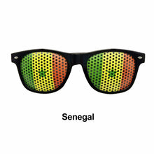 Load image into Gallery viewer, Country Flag Pattern Sunglasses Shades for Soccer Fans Outdoor Sports Protective Glasses Team Spirit Accessories