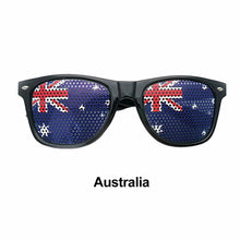 Load image into Gallery viewer, Country Flag Pattern Sunglasses Shades for Soccer Fans Outdoor Sports Protective Glasses Team Spirit Accessories
