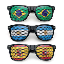 Load image into Gallery viewer, Country Flag Pattern Sunglasses Shades for Soccer Fans Outdoor Sports Protective Glasses Team Spirit Accessories