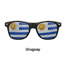 Load image into Gallery viewer, Country Flag Pattern Sunglasses Shades for Soccer Fans Outdoor Sports Protective Glasses Team Spirit Accessories