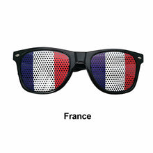 Load image into Gallery viewer, Country Flag Pattern Sunglasses Shades for Soccer Fans Outdoor Sports Protective Glasses Team Spirit Accessories