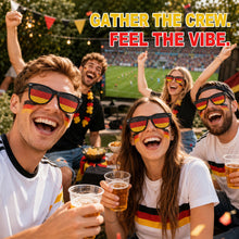 Load image into Gallery viewer, Country Flag Pattern Sunglasses Shades for Soccer Fans Outdoor Sports Protective Glasses Team Spirit Accessories