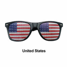 Load image into Gallery viewer, Country Flag Pattern Sunglasses Shades for Soccer Fans Outdoor Sports Protective Glasses Team Spirit Accessories