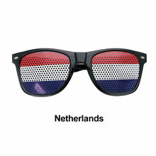Load image into Gallery viewer, Country Flag Pattern Sunglasses Shades for Soccer Fans Outdoor Sports Protective Glasses Team Spirit Accessories