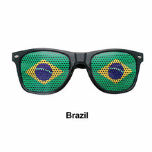Load image into Gallery viewer, Country Flag Pattern Sunglasses Shades for Soccer Fans Outdoor Sports Protective Glasses Team Spirit Accessories