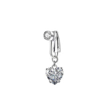 Load image into Gallery viewer, Butterfly Zircon Clip On Navel Ring Non-Piercing Fake Belly Piercing Copper Belly Button Ring Body Jewelry For Women