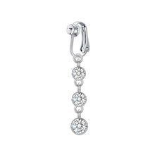 Load image into Gallery viewer, Butterfly Zircon Clip On Navel Ring Non-Piercing Fake Belly Piercing Copper Belly Button Ring Body Jewelry For Women