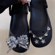 Load image into Gallery viewer, Elegant Bow Shoes Bow Ballet Shoe Decorations Original Shoe Charms Set Women Gentle Ballet Shoes Charms Pack DIY Shoe Accessories