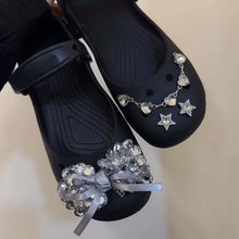 Load image into Gallery viewer, Elegant Bow Shoes Bow Ballet Shoe Decorations Original Shoe Charms Set Women Gentle Ballet Shoes Charms Pack DIY Shoe Accessories