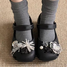 Load image into Gallery viewer, Elegant Bow Shoes Bow Ballet Shoe Decorations Original Shoe Charms Set Women Gentle Ballet Shoes Charms Pack DIY Shoe Accessories