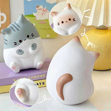 Load image into Gallery viewer, 1Pc Cute Cartoon Cat Slow Rebound Squeeze Toy Soft PU Pinch Fidget Ball Stress Relief Gift For Kids Adults Halloween Christmas