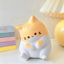 Load image into Gallery viewer, 1Pc Cute Cartoon Cat Slow Rebound Squeeze Toy Soft PU Pinch Fidget Ball Stress Relief Gift For Kids Adults Halloween Christmas