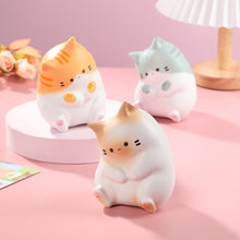 Load image into Gallery viewer, 1Pc Cute Cartoon Cat Slow Rebound Squeeze Toy Soft PU Pinch Fidget Ball Stress Relief Gift For Kids Adults Halloween Christmas