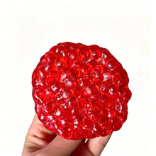 Load image into Gallery viewer, Ice Cube Shaped Beaded Squishy Squeeze Ball Fidget Toy Hand Exercise Stress Relief Sensory Toy For Kids Adults