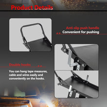 Load image into Gallery viewer, Welding Cart, 3-Tier Welder Cart Heavy Duty with 400Lbs Static Weight Capacity, 360° Swivel Wheels, Tank Storage Safety Chains, Rolling MIG Welder Cart for TIG, ARC, MMA Welding Machine