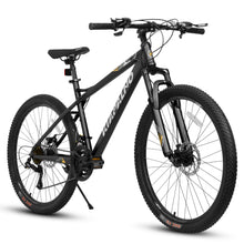 Load image into Gallery viewer, A26251 26 Inch Mountain Bike,21 Speed with High-Carbon Steel Frame Bike for Adults,Dual Disc Brake Mountain Bicycle for Men Womens Adult Bicycle