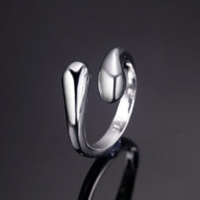 Load image into Gallery viewer, New Fashion Solid Silver Jewellery Sets Necklace+Bracelet+ Ring +1 Pair Earrings