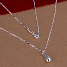 Load image into Gallery viewer, New Fashion Solid Silver Jewellery Sets Necklace+Bracelet+ Ring +1 Pair Earrings
